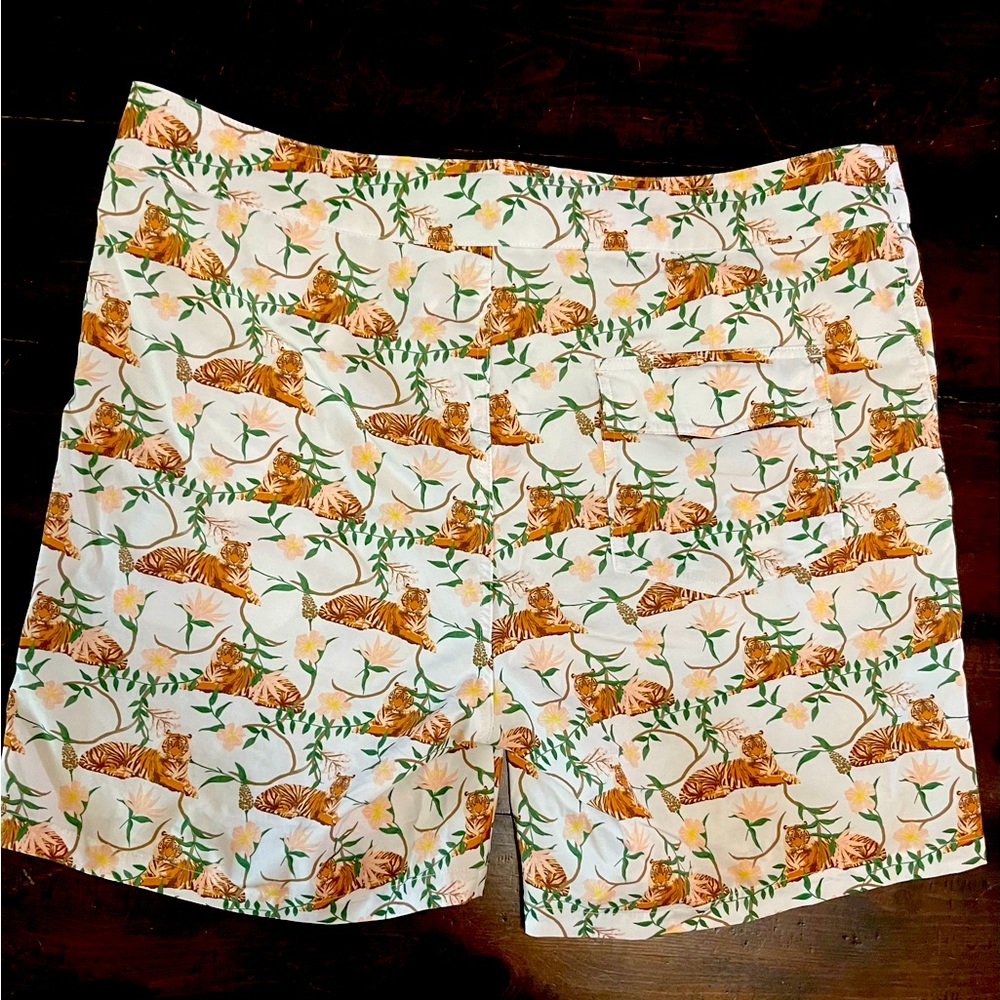 Kortni Jeane Mens Size 36 Tigers Trunks